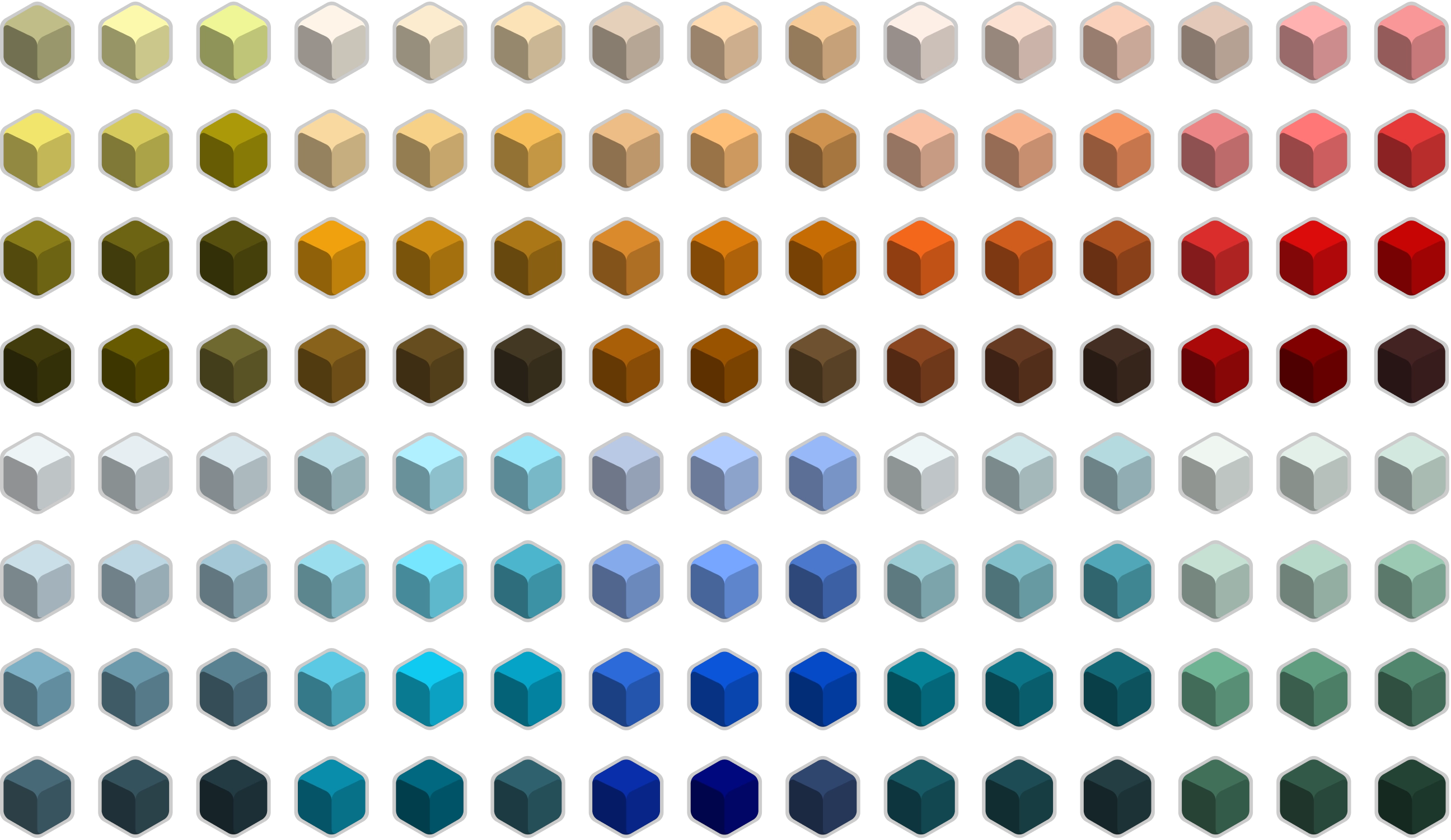 Palettes de couleurs